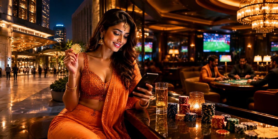Mobile casino user in India on 12149 platform